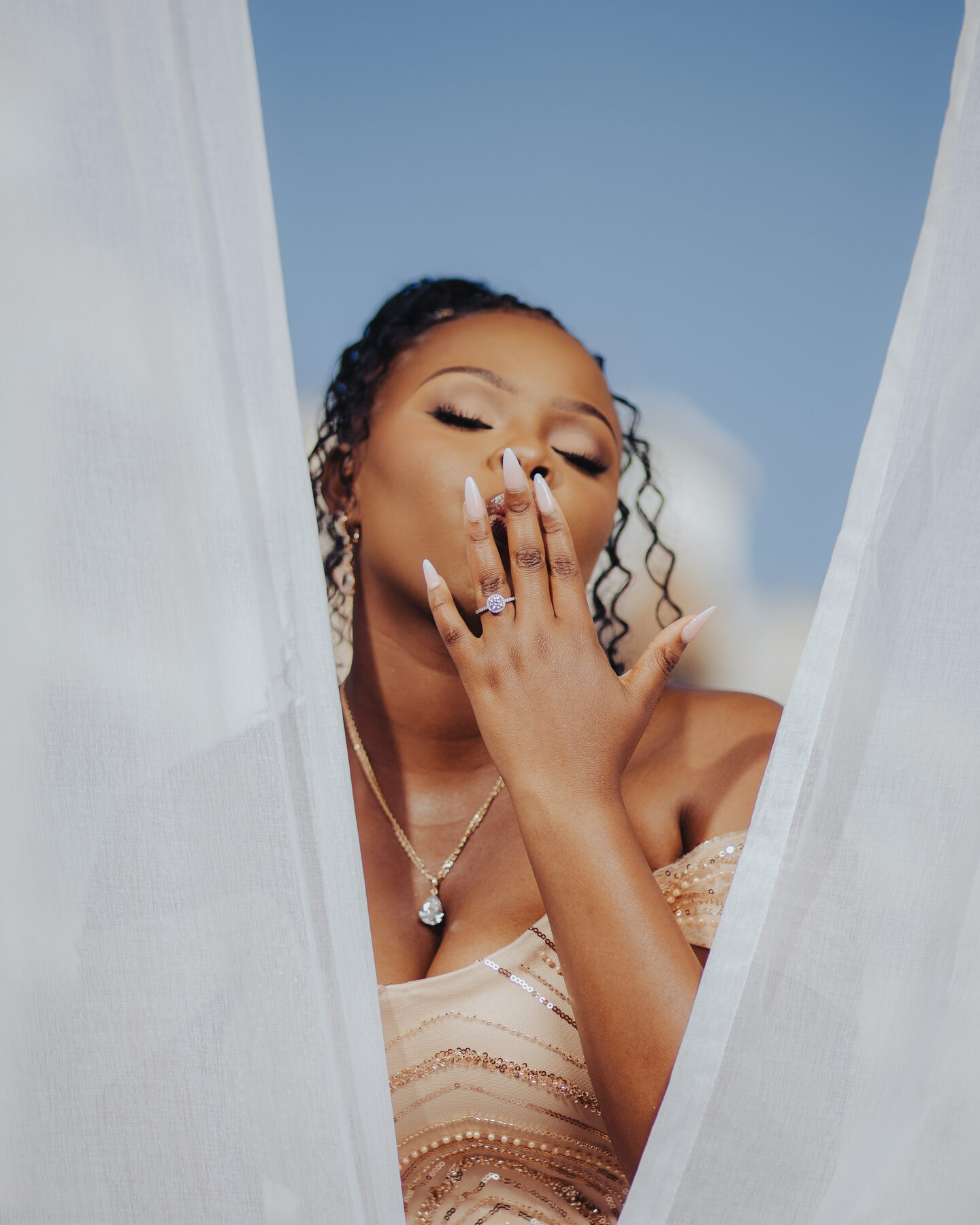 Luxury bridal gown editorial Kenya wedding photographer
